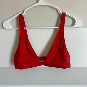 J.Crew Bikini Top red